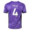 23/24 Liverpool #4 Virgil van Dijk Third Jersey
