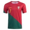 2022 Cristiano Ronaldo #7 Portugal Home Jersey
