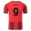 23/24 AC Milan #9 Olivier Giroud Home Jersey