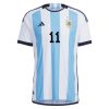 2022 Angel Di Maria #11 Argentina Home Jersey