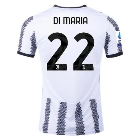 22/23 Angel Di Maria #22 Juventus Home Jersey