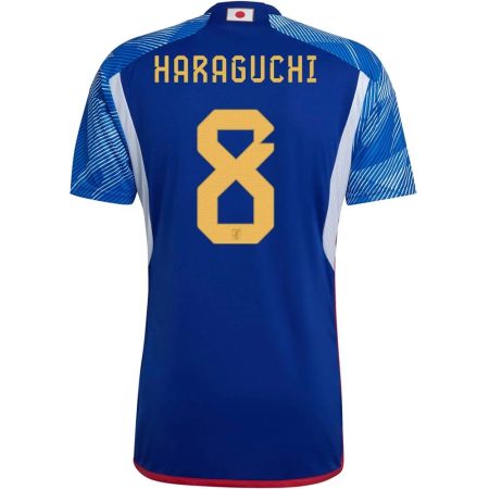 2022 Genki Haraguchi #8 Japan Home Jersey