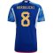 2022 Genki Haraguchi #8 Japan Home Jersey