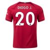 22/23 Diogo Jota #20 Liverpool Home Jersey