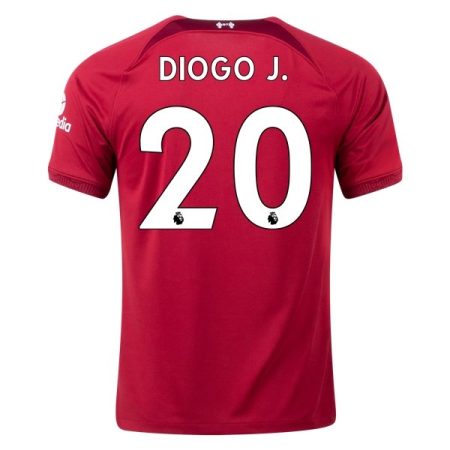 22/23 Diogo Jota #20 Liverpool Home Jersey
