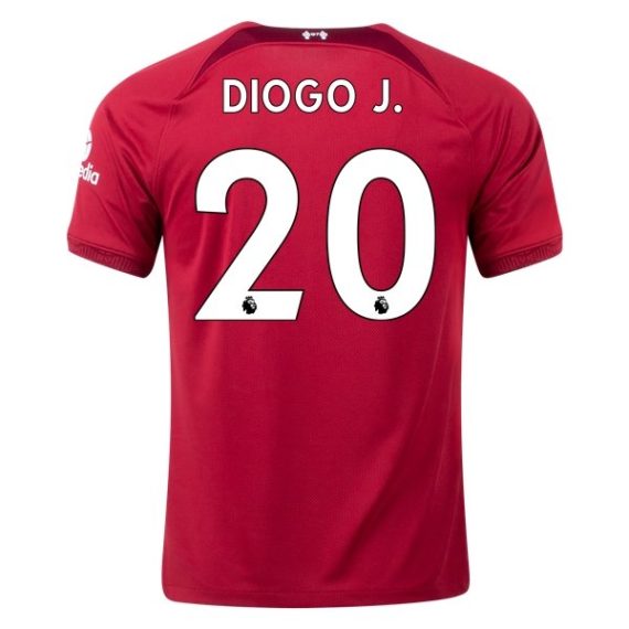 22/23 Diogo Jota #20 Liverpool Home Jersey
