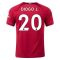 22/23 Diogo Jota #20 Liverpool Home Jersey
