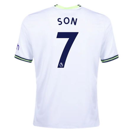 22/23 Son Heung-min #7 Tottenham Hotspur Home Jersey