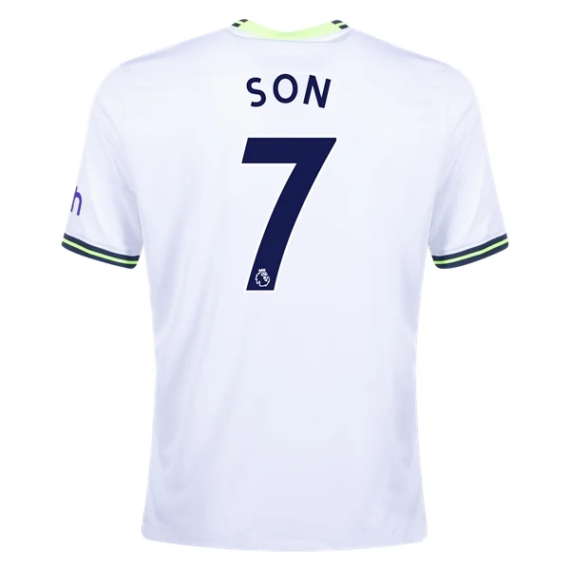 22/23 Son Heung-min #7 Tottenham Hotspur Home Jersey