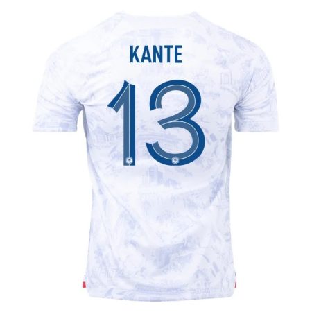 2022 N'Golo Kante #13 France Away Jersey