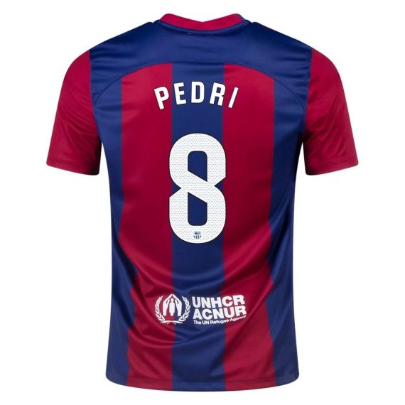 23/24 Barcelona #8 Pedri Home Jersey