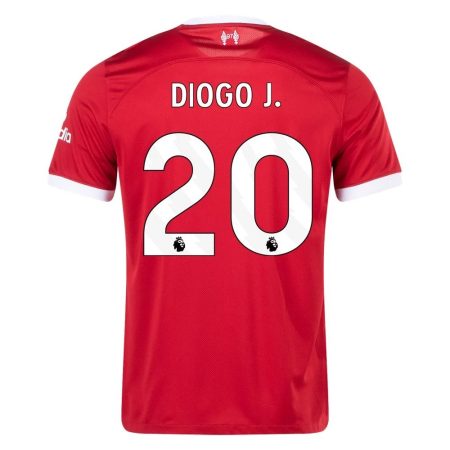 23/24 Liverpool #20 Diogo Jota Home Jersey
