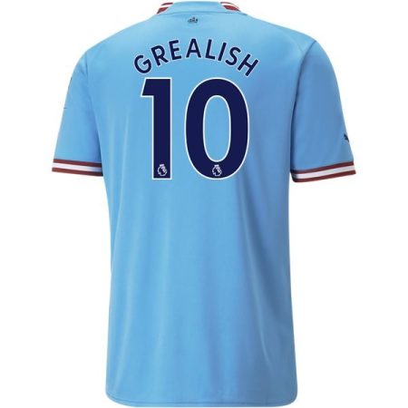 22/23 Jack Grealish #10 Manchester City Home Jersey