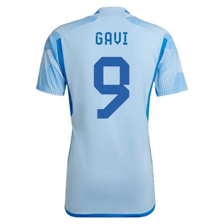 2022 Gavi #9 Spain Away Jersey