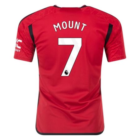 23/24 Manchester United #7 Mason Mount Home Jersey