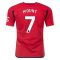 23/24 Manchester United #7 Mason Mount Home Jersey