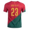 2022 Joao Felix #23 Portugal Home Jersey