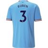 22/23 Ruben Dias #3 Manchester City Home Jersey