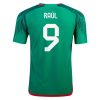 2022 Raul Jimenez #9 Mexico Home Jersey