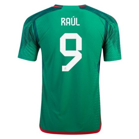 2022 Raul Jimenez #9 Mexico Home Jersey