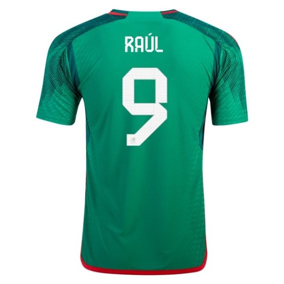 2022 Raul Jimenez #9 Mexico Home Jersey