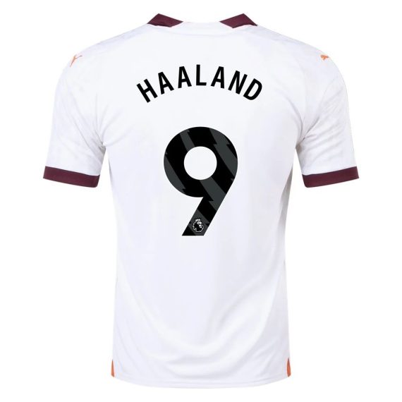 23/24 Manchester City #9 Erling Haaland Away Jersey