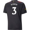 22/23 Ruben Dias #3 Manchester City Away Jersey