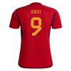 2022 Gavi #9 Spain Home Jersey