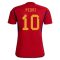 2022 Pedri #10 Spain Home Jersey