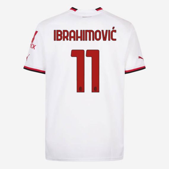 22/23 Zlatan Ibrahimovic #11 AC Milan Away Jersey
