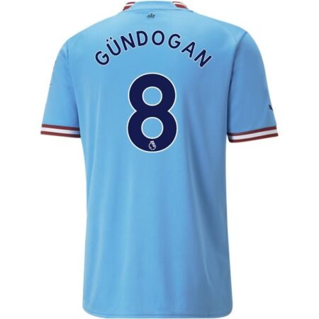 22/23 Ilkay Gundogan #8 Manchester City Home Jersey