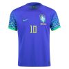 2022 Neymar #10 Brazil Away Jersey
