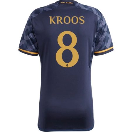 23/24 Real Madrid #8 Toni Kroos Away Jersey