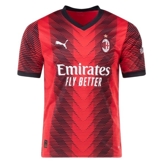 23/24 AC Milan #9 Olivier Giroud Home Jersey