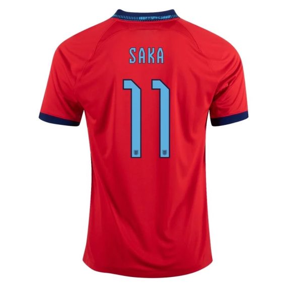 2022 Bukayo Saka #11 England Away Jersey