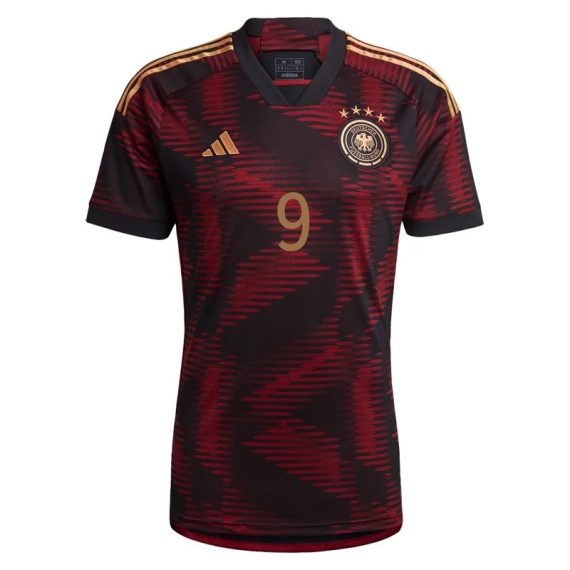 2022 Timo Werner #9 Germany Away Jersey