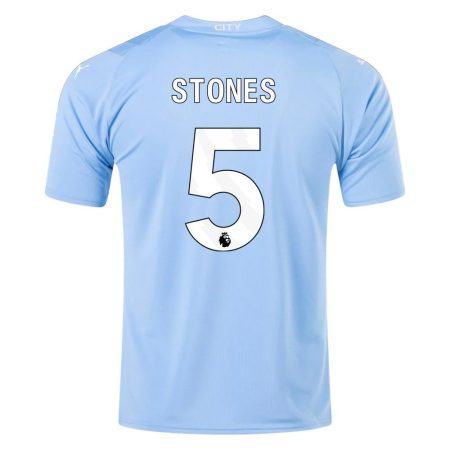 23/24 Manchester City #5 John Stones Home Jersey