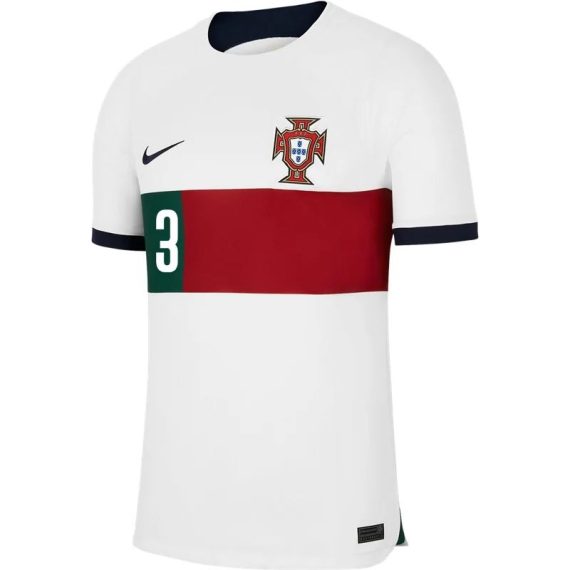 2022 Pepe #3 Portugal Away Jersey