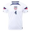 2022 Tyler Adams #4 USMNT Home Jersey