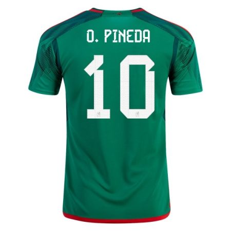 2022 Orbelin Pineda #10 Mexico Home Jersey