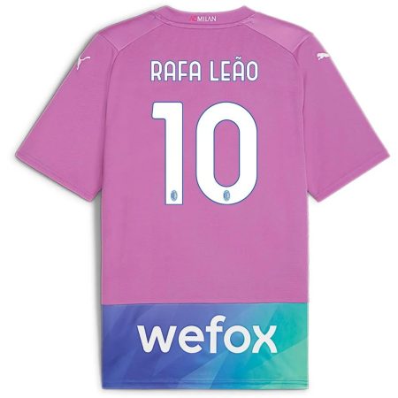 23/24 AC Milan #10 Rafael Leao Third Jersey