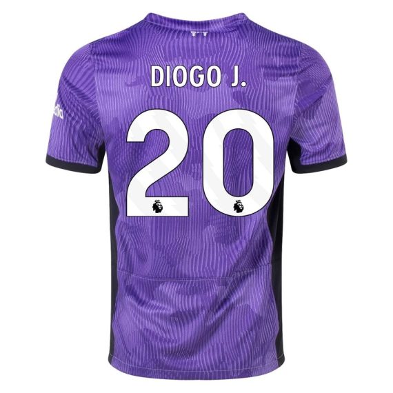 23/24 Liverpool #20 Diogo Jota Third Jersey