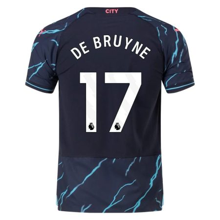 23/24 Manchester City #17 Kevin De Bruyne Third Jersey