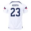 2022 Kellyn Acosta #23 USMNT Home Jersey