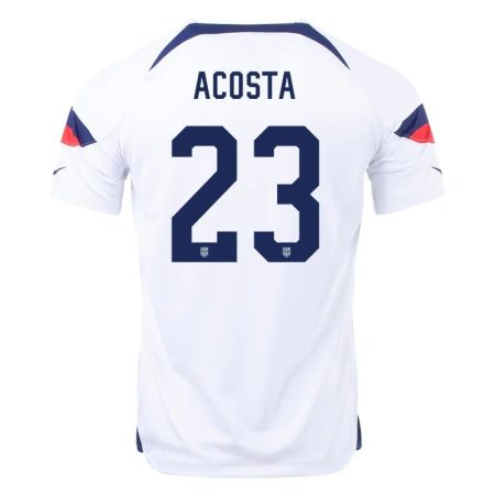 2022 Kellyn Acosta #23 USMNT Home Jersey