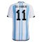 2022 Angel Di Maria #11 Argentina Home Jersey