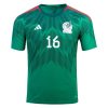2022 Hector Herrera #16 Mexico Home Jersey