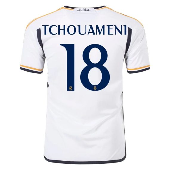 23/24 Real Madrid #18 Aurelien Tchouameni Home Jersey