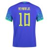 2022 Neymar #10 Brazil Away Jersey