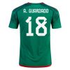 2022 Andres Guardado #18 Mexico Home Jersey